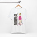 MINIMAL Mood Tee — Pink Streetwear Editorial T-Shirt