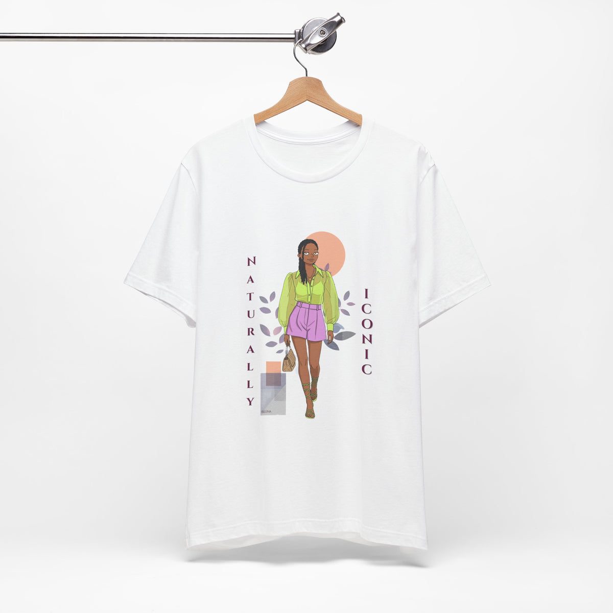 Naturally Iconic Graphic Tee | Statement Fashion Illustration Shirt