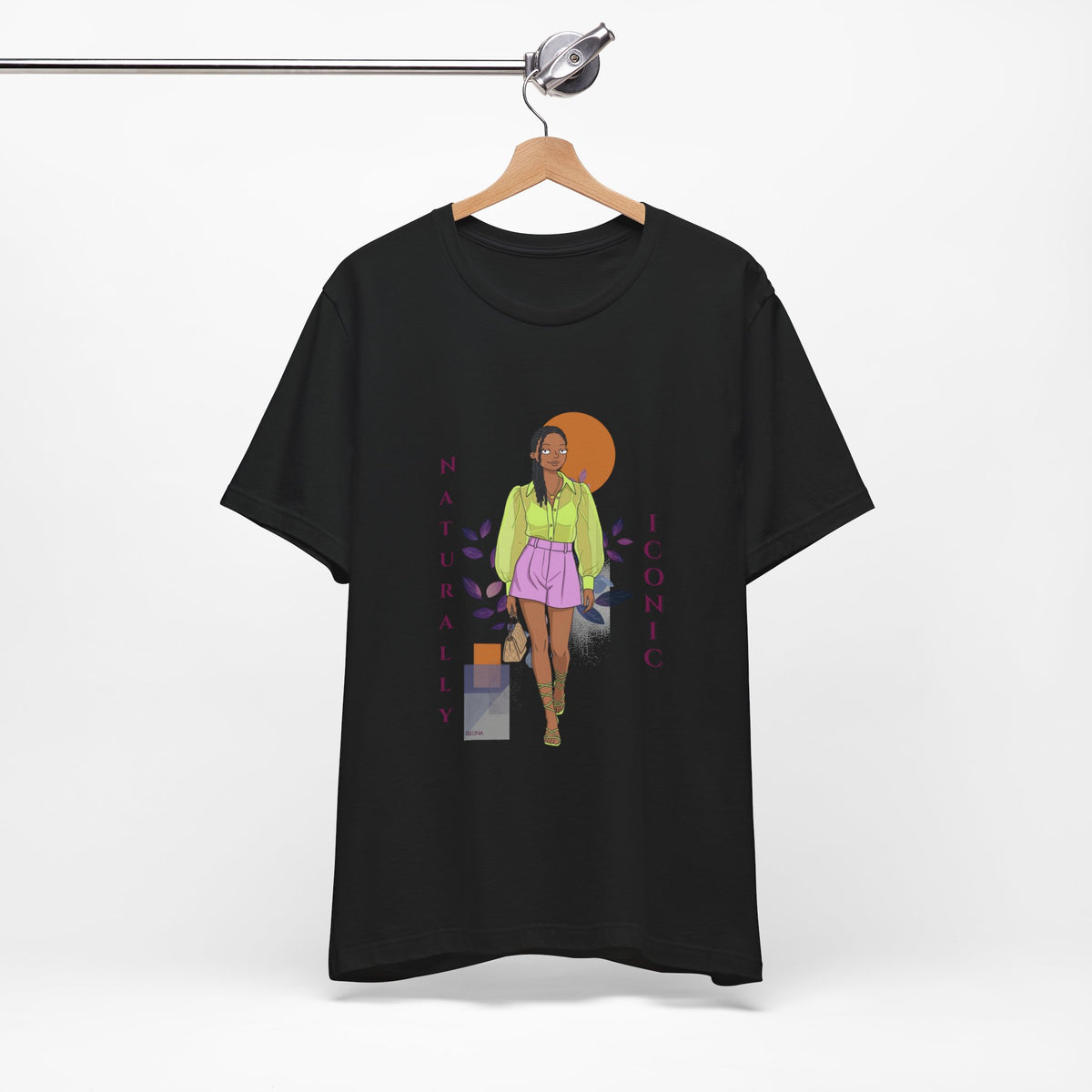 Naturally Iconic Graphic Tee | Statement Fashion Illustration Shirt