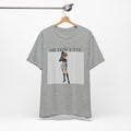 Street Silhouette Editorial Fashion Tee – Chic Runway Style Graphic Shirt