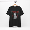 Not For Everyone Tee — Grayscale Cartoon Girl with Red Stars