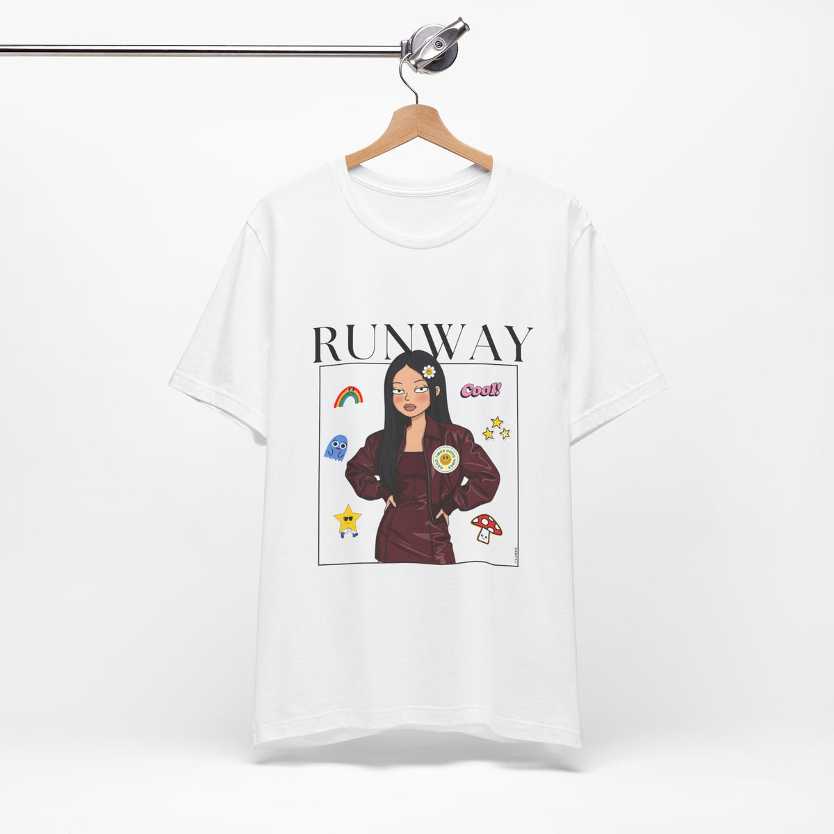 Runway Good Vibes – Retro Aesthetic Graphic Tee