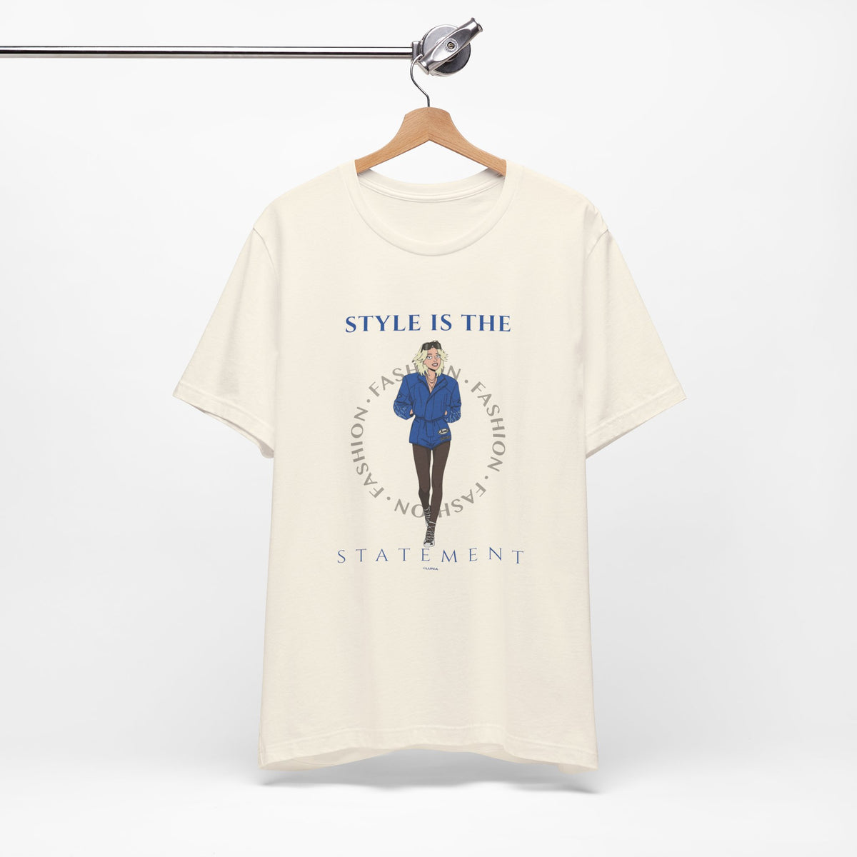 Style Is The Statement Graphic Tee | Editorial Chic Shirt