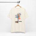 MAKE THEM LOOK Tee — 90s Retro Denim Girl Streetwear T‑Shirt