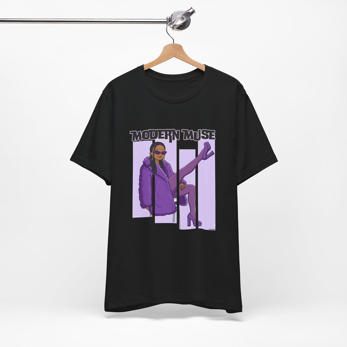 Modern Muse – Purple Street Style Graphic Tee
