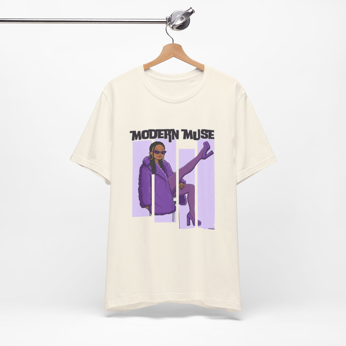 Modern Muse – Purple Street Style Graphic Tee