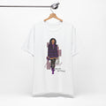 Dressed With Intent Graphic Tee | Argyle Blazer Fashion Illustration Shirt