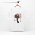On Her Terms Graphic Tee | Pinstripe Suit Fashion Illustration Shirt