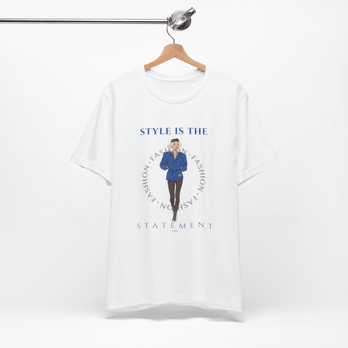 Style Is The Statement Graphic Tee | Editorial Chic Shirt