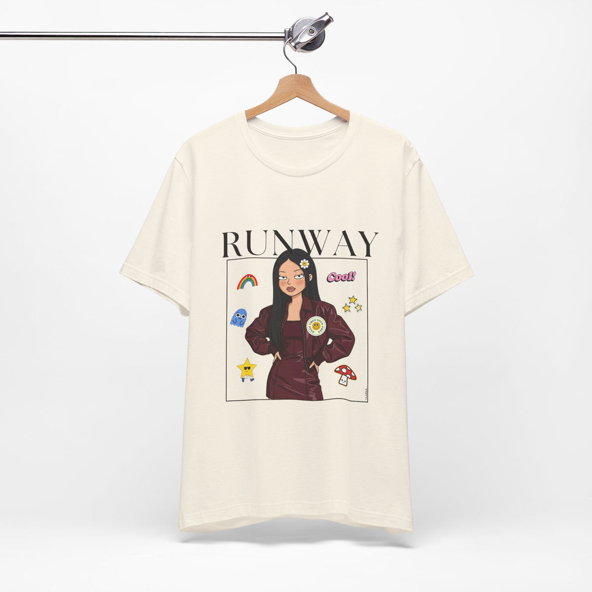 Runway Good Vibes – Retro Aesthetic Graphic Tee