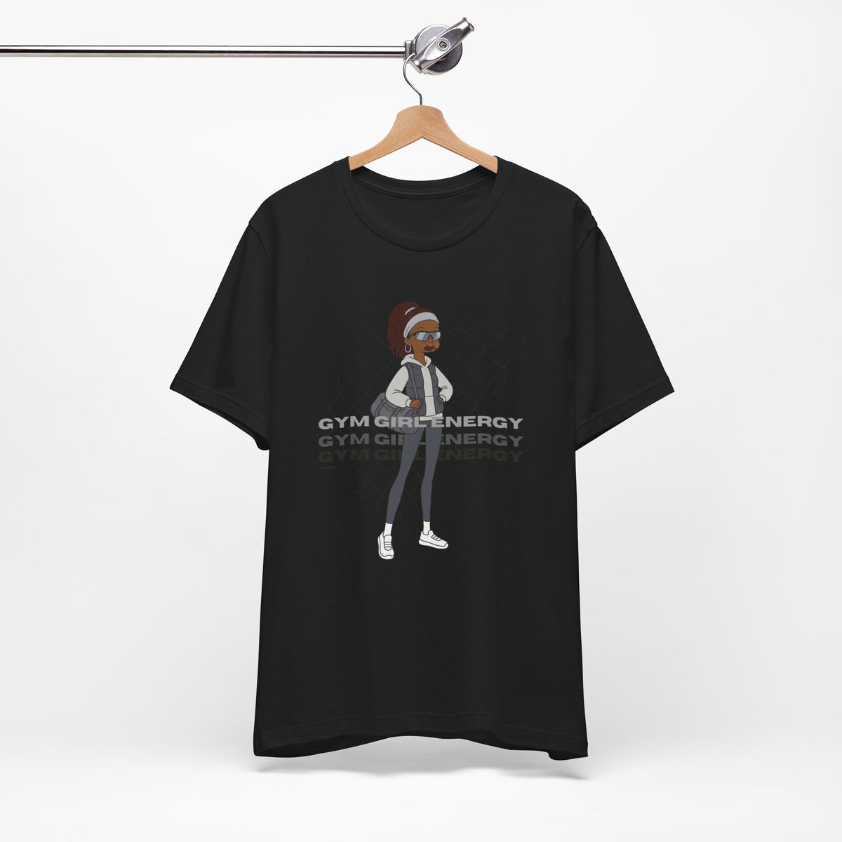 Gym Girl Energy Graphic Tee | Athleisure Fashion Shirt