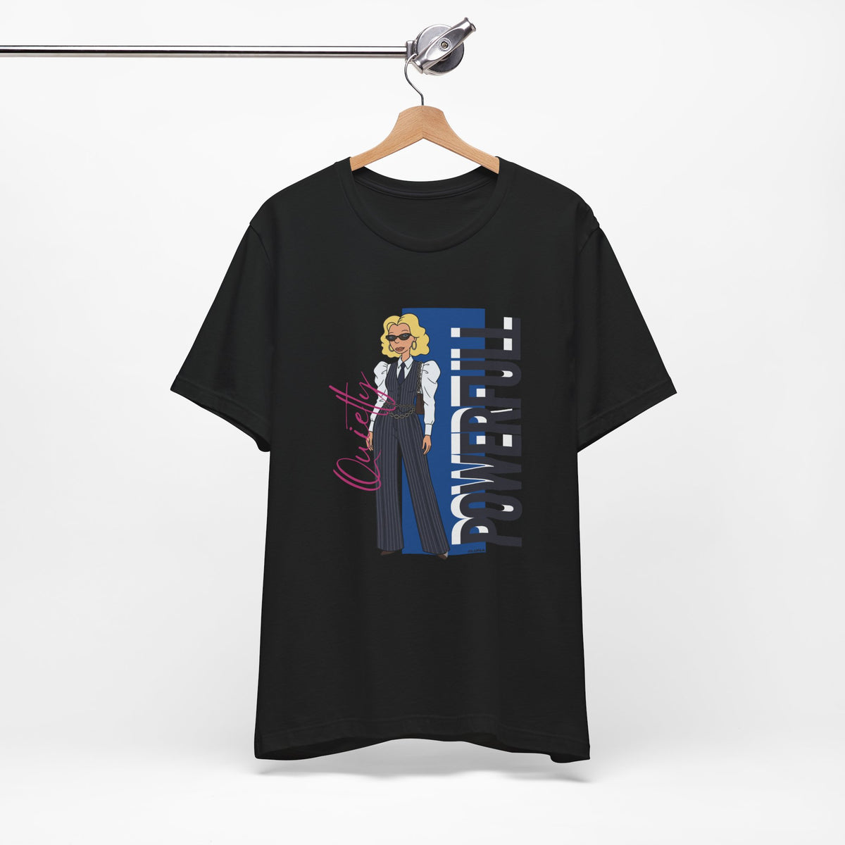 Quietly Powerful Graphic Tee | Fashion Illustration Shirt