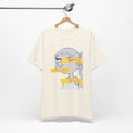 Yellow Glitch Cartoon Girl Tee