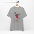 Strong Looks Good Gym Streetwear Tee – Fitness Girl Graphic Shirt