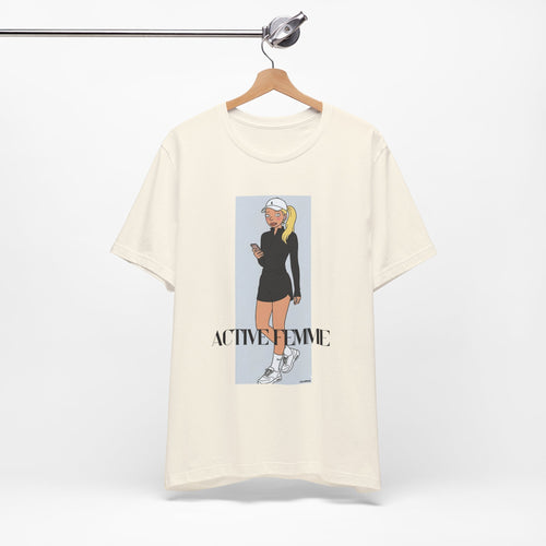 Active Femme Tee — Athletic Graphic T-Shirt