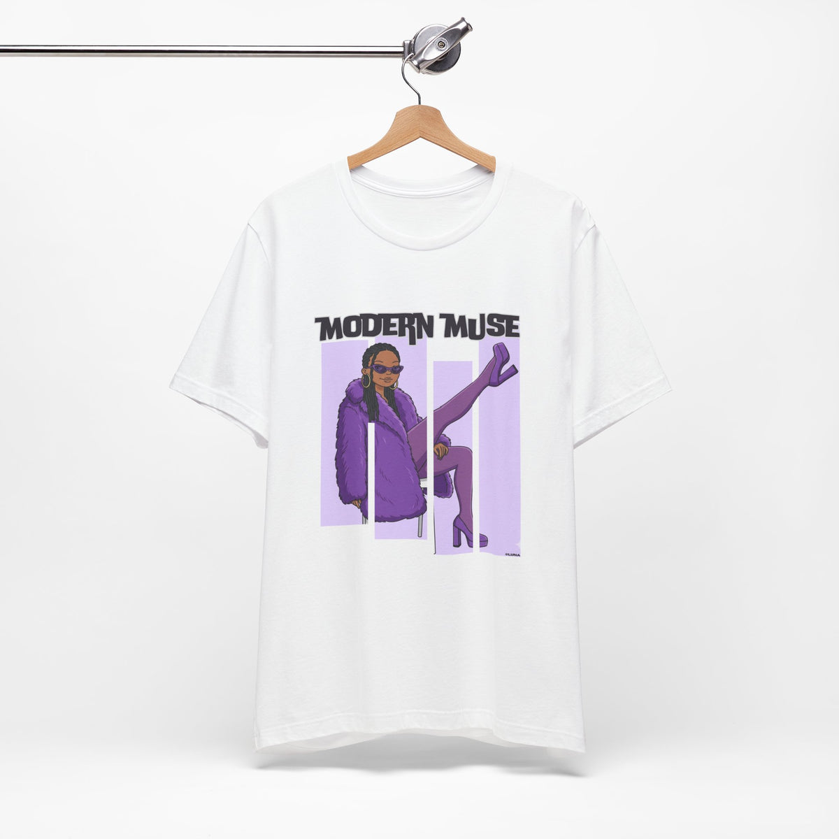 Modern Muse – Purple Street Style Graphic Tee