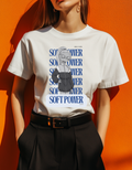 Soft Power Aesthetic Streetwear Tee – Feminine Energy Graphic Shirt