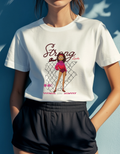 Strong Looks Good Gym Streetwear Tee – Fitness Girl Graphic Shirt