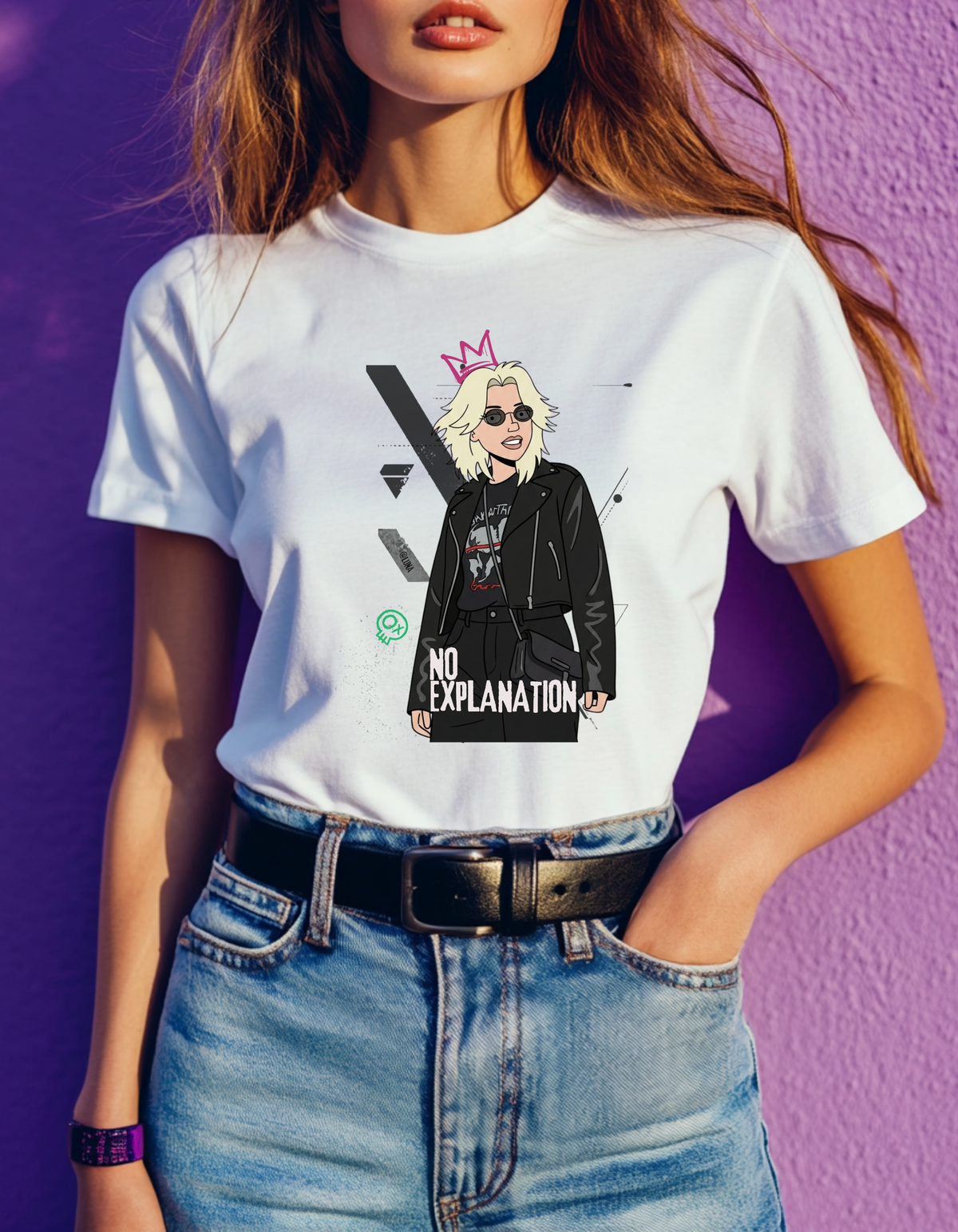 No Explanation Graphic Tee | Punk Rock Streetwear Statement Shirt