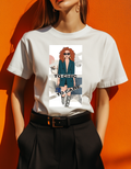 To Chic To Care Graphic Tee | Bold Statement Fashion Shirt