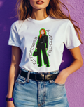 Effortless Authority Graphic Tee | All Black Power Fashion Shirt