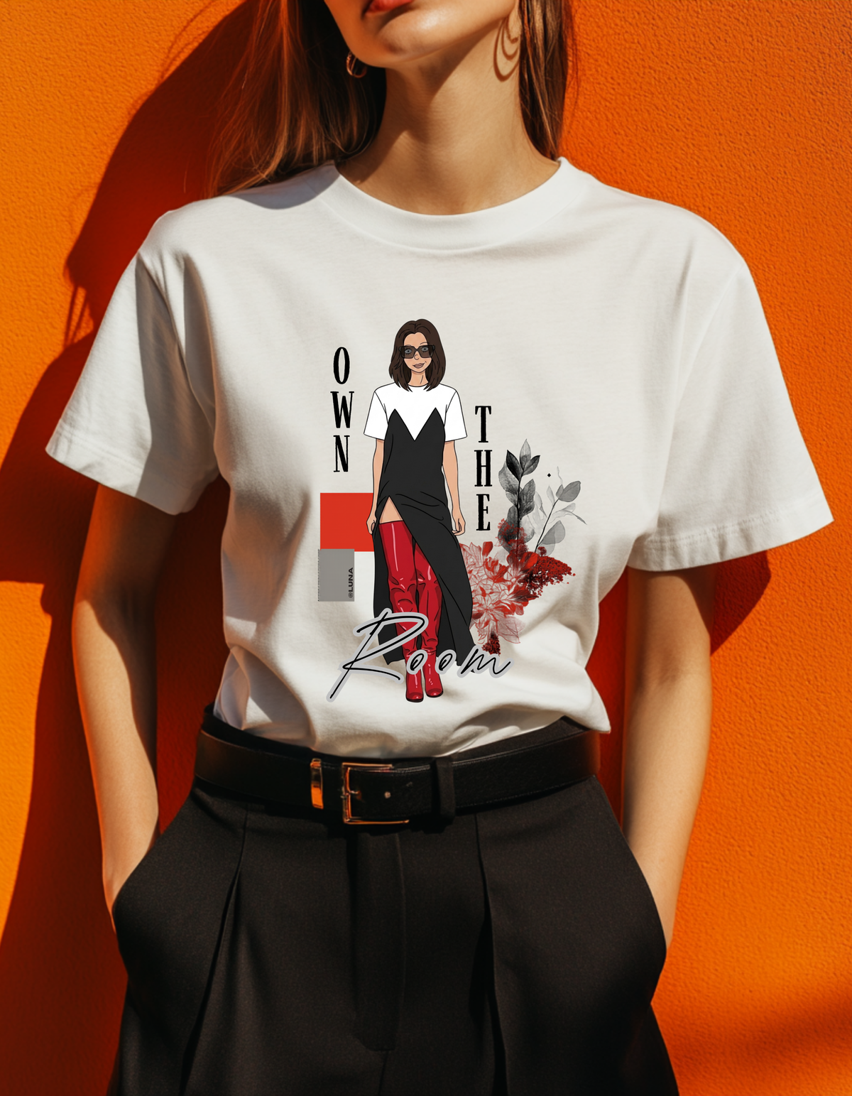 Own The Room – Fashion Girl Graphic Tee