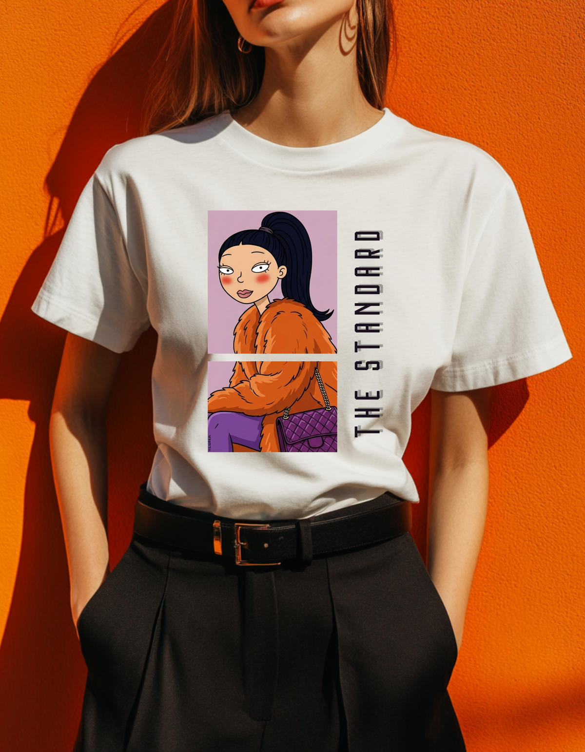The Standard – Bold Fashion Woman Graphic Tee