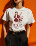 Classically Dangerous – Red Plaid Fashion Graphic Tee