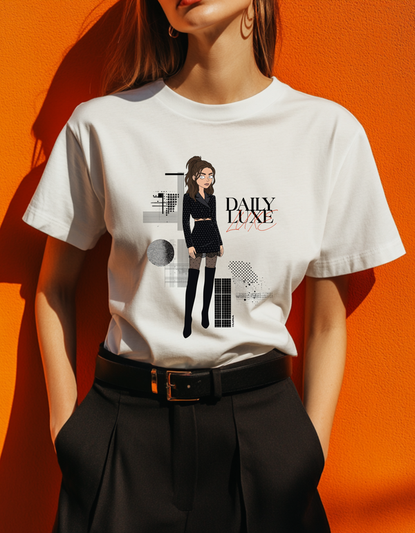 Daily Luxe Graphic Tee | Fashion Style Graphic Tee