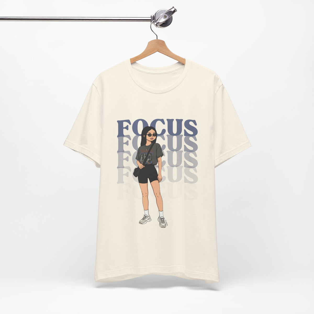 Focus Gym Tee — Motivational “FOCUS” Workout T-Shirt