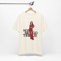 Non Negotiable Graphic Tee | Red Denim Set Streetwear Shirt