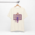 Elevated Basic – Purple Athleisure Graphic Tee