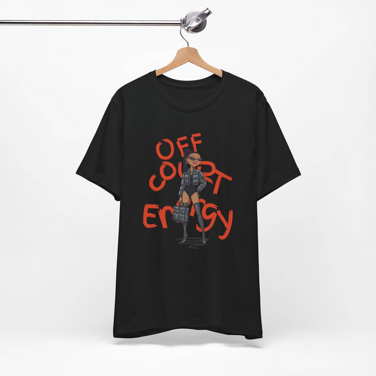 OFF COURT ENERGY Tee — Women's Power Street Style Graphic Tee