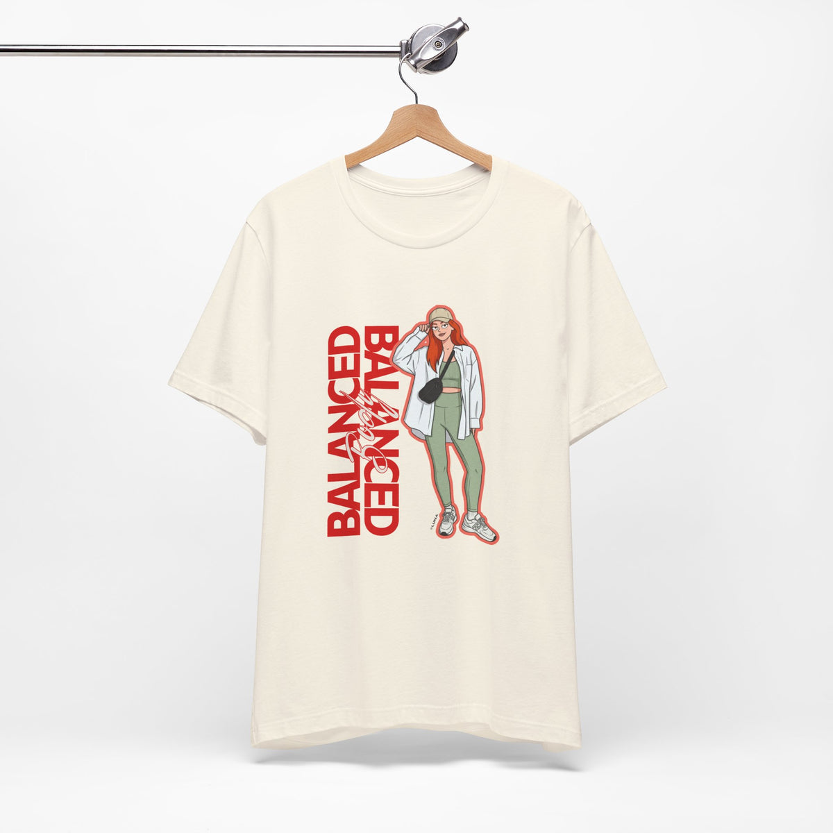 Balanced Body Graphic Tee — Minimal Streetwear T-Shirt