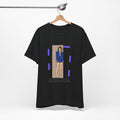 Effortlessly Serious – Blue Fashion Girl Graphic Tee