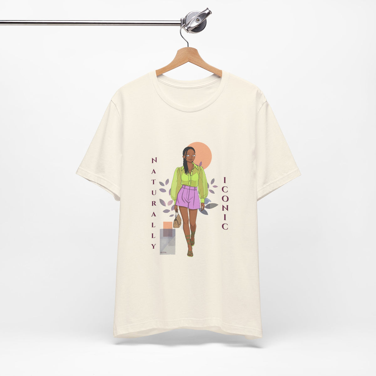 Naturally Iconic Graphic Tee | Statement Fashion Illustration Shirt