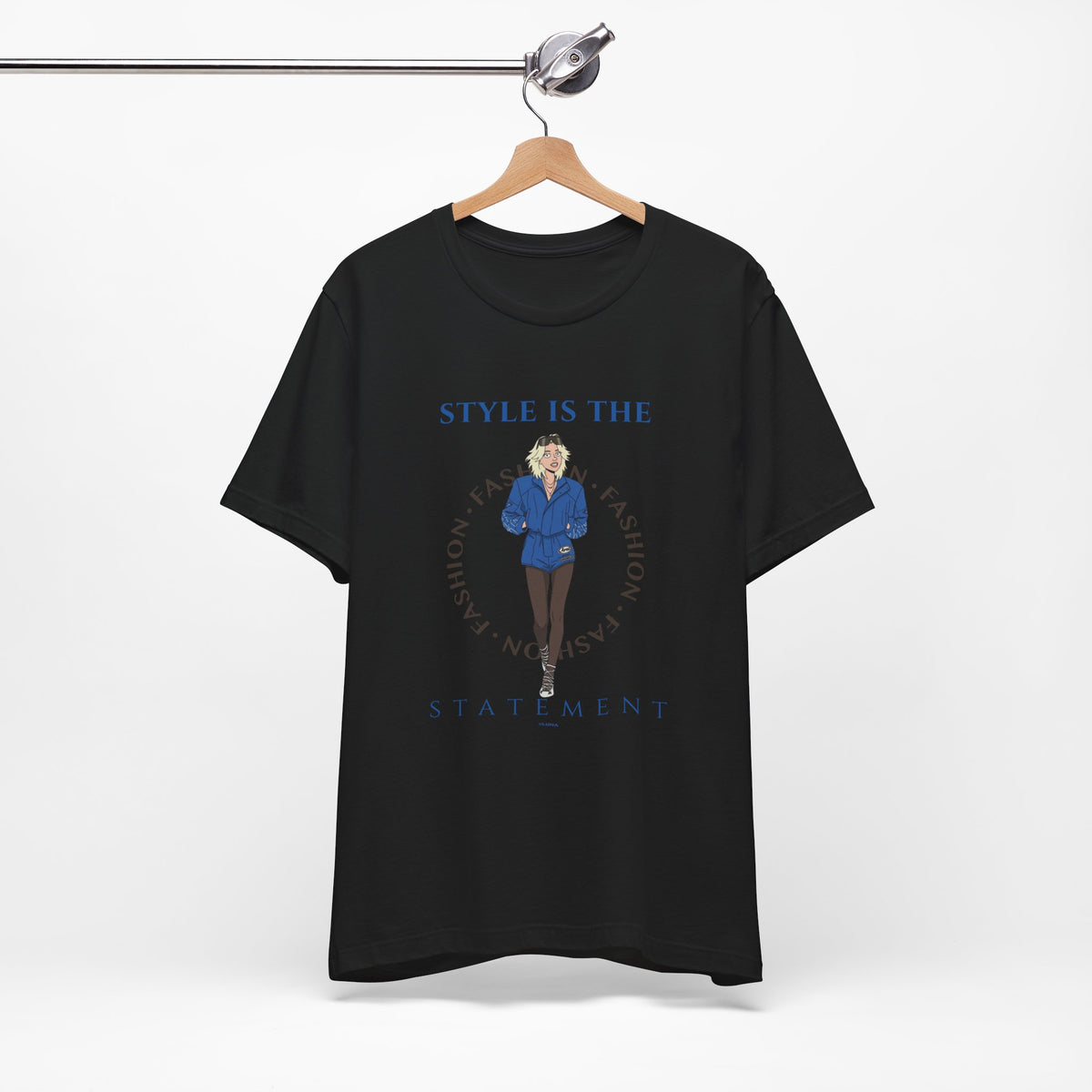 Style Is The Statement Graphic Tee | Editorial Chic Shirt