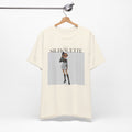 Street Silhouette Editorial Fashion Tee – Chic Runway Style Graphic Shirt