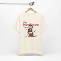 No Permission Needed Streetwear Graphic Tee – Bold Red Fashion Aesthetic Shirt