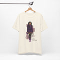 Dressed With Intent Graphic Tee | Argyle Blazer Fashion Illustration Shirt