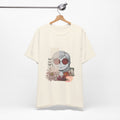 Retro Floral Girl T-Shirt — Vintage Vibe Graphic Tee with Sunglasses & Blossoms