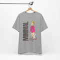 MINIMAL Mood Tee — Pink Streetwear Editorial T-Shirt
